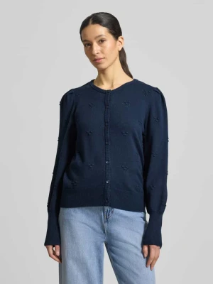 Kardigan rozpinany z Mieszanka wiskozy z Listwa guzikowa Model 'MANINA' b.Young