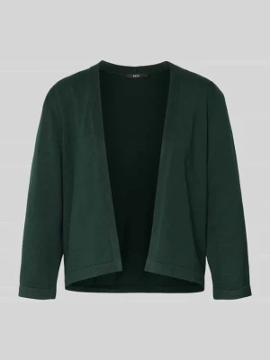 Kardigan rozpinany z mieszanki wiskozy i bawełny z rękawem o dł. 3/4 Zero