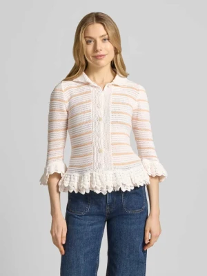 kardigan rozpinany z wykładanym kołnierzem Rich & Royal