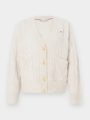 Kardigan Tommy Hilfiger biały