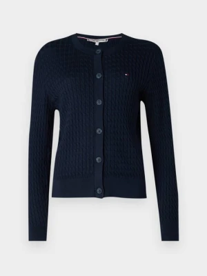 Kardigan Tommy Hilfiger granatowy