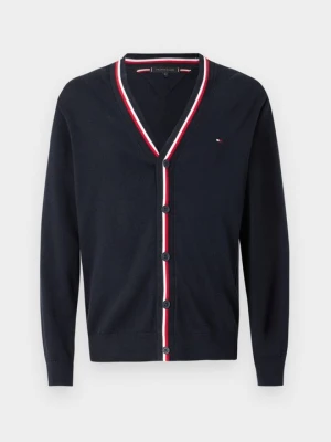 Kardigan Tommy Hilfiger granatowy