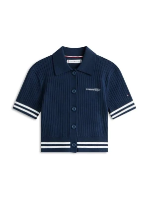 Kardigan Tommy Hilfiger granatowy