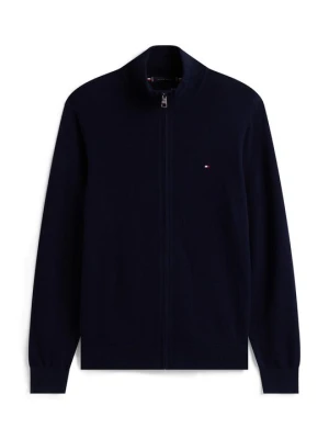 Kardigan Tommy Hilfiger granatowy