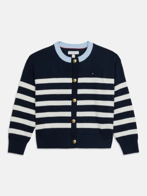 Kardigan Tommy Hilfiger granatowy