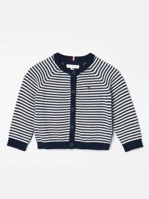Kardigan Tommy Hilfiger granatowy