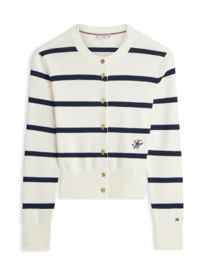 Kardigan Tommy Hilfiger niebieski
