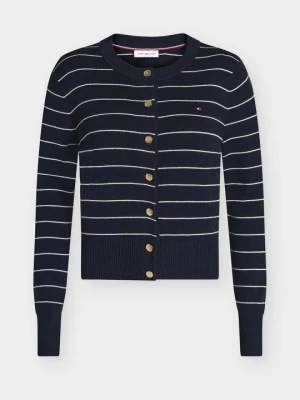 Kardigan Tommy Hilfiger niebieski