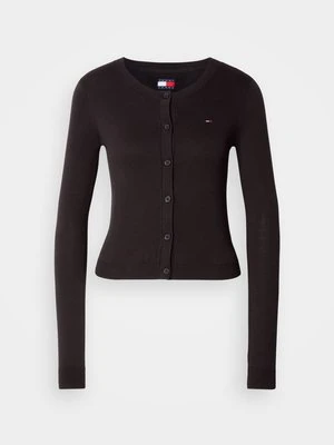 Kardigan Tommy Jeans czarny