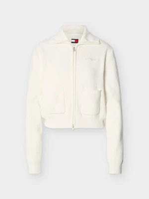 Kardigan Tommy Jeans mleczny