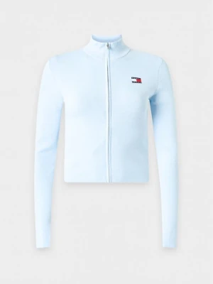 Kardigan Tommy Jeans niebieski