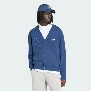 Kardigan Varsity Adidas Night Indigo