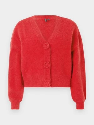 Kardigan Vero Moda czerwony