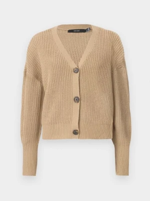 Kardigan Vero Moda beżowy