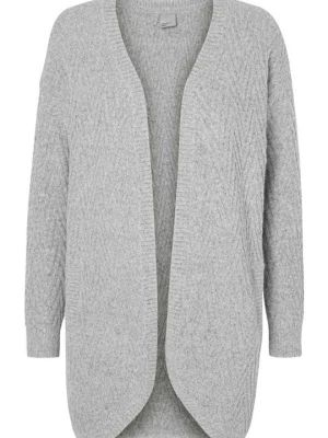 Kardigan Vero Moda jasnoszary