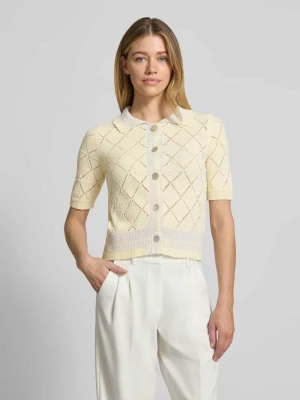 Kardigan w dzianinowym wyglądzie, krój regular fit Rich & Royal