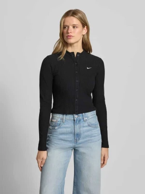 Kardigan w efekcie prążkowania model 'CHILL' Nike