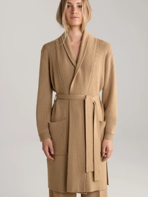 Kardigan w kolorze jasnobrązowym Joop