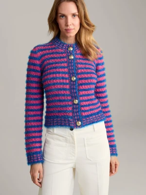 Kardigan w kolorze różowo-niebieskim Joop