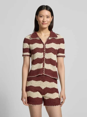 Kardigan w kroju regular fit z czystej bawełny model 'GOLDEN COVE' Vero Moda