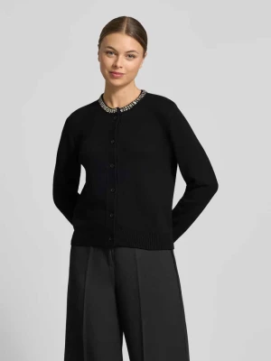 Kardigan w kroju regular fit z domieszką wiskozy i kaszmiru model 'Kosta' Joop!