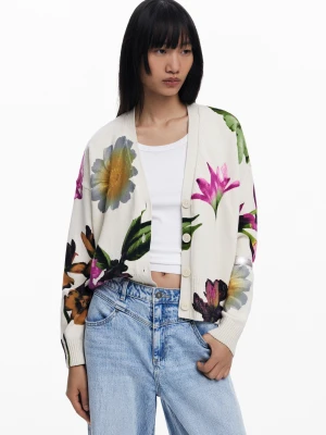 Kardigan w kwiaty Desigual