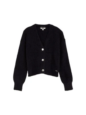 Kardigan WE Fashion czarny