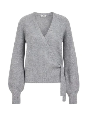 Kardigan WE Fashion szary