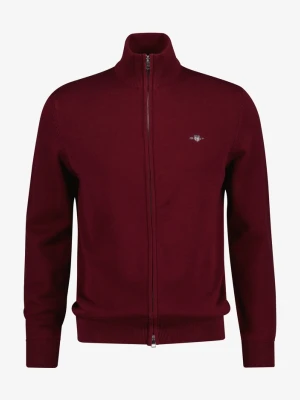 Kardigan z bawełny rozpinany, casual GANT