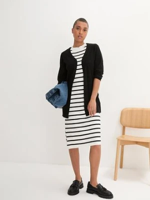 Kardigan z czystej delikatnej bawełny slub bonprix