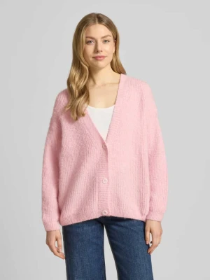 Kardigan z dekoltem w serek model 'EAST' American vintage
