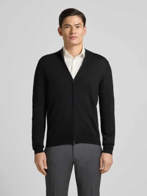 Kardigan z detalem z logo model ‘Balonso’ Boss