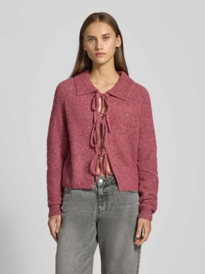 Kardigan z domieszką wełny REVIEW