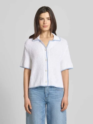 Kardigan z domieszką wiskozy Marc Cain