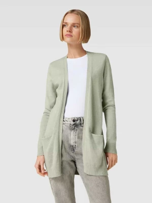 Kardigan z dzianiny z wpuszczanymi kieszeniami model 'VIRIL' Vila