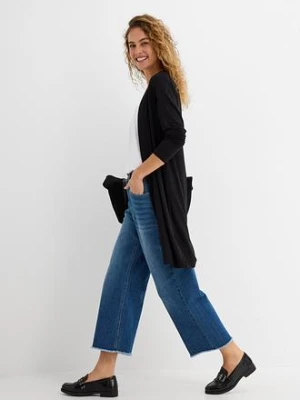 Kardigan z miękkiej mieszanki wiskozy bonprix