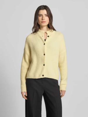 Kardigan z mieszanki alpaki o kroju regular fit model 'Alpha' Gestuz