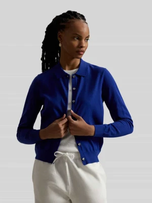 Kardigan z mieszanki bawełny, krój slim fit Polo Ralph Lauren