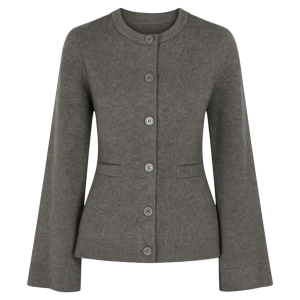 Kardigan z mieszanki wiskozy i wełny - Harper LAÏF