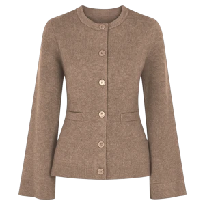 Kardigan z mieszanki wiskozy i wełny - Harper LAÏF