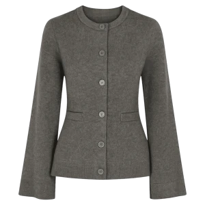 Kardigan z mieszanki wiskozy i wełny - Harper LAÏF