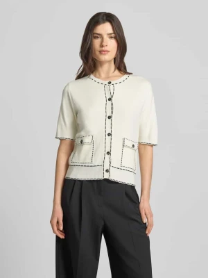 Kardigan z mieszanki wiskozy, krój regular fit MORE & MORE