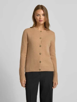 Kardigan o kroju regular fit z czystej wełny Christian Berg Woman