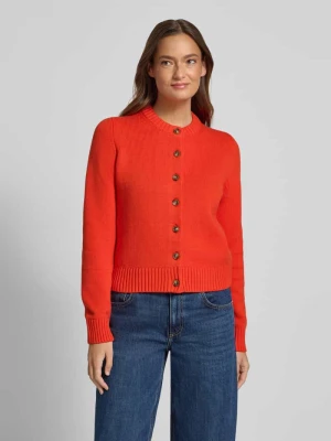 Kardigan z okrągłym dekoltem i zapięciem na guziki Jake*s Casual