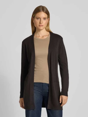 Kardigan z prążkowanymi wykończeniami model ‘NONINA’ b.Young