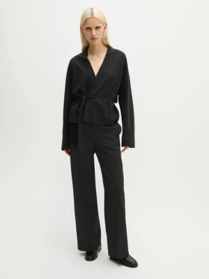 Kardigan z przewiązaniem w stylu oversize Marc O'Polo