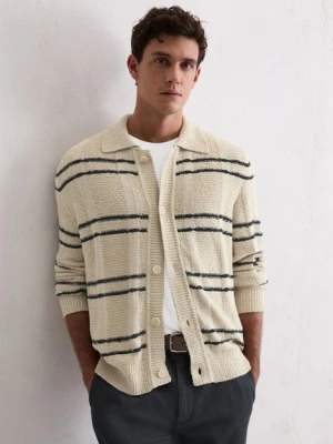 Kardigan z regularnym kołnierzem Marc O'Polo