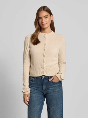 Kardigan z wełny lana model ‘KARANTE’ Bash