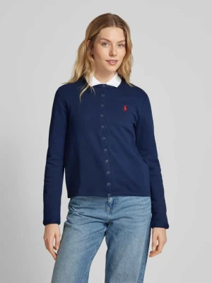 Kardigan z zapięciem na zatrzask Polo Ralph Lauren