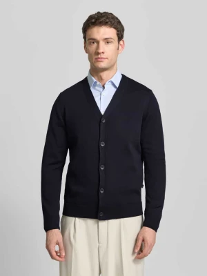 Kardigan z żywej wełny maerz muenchen